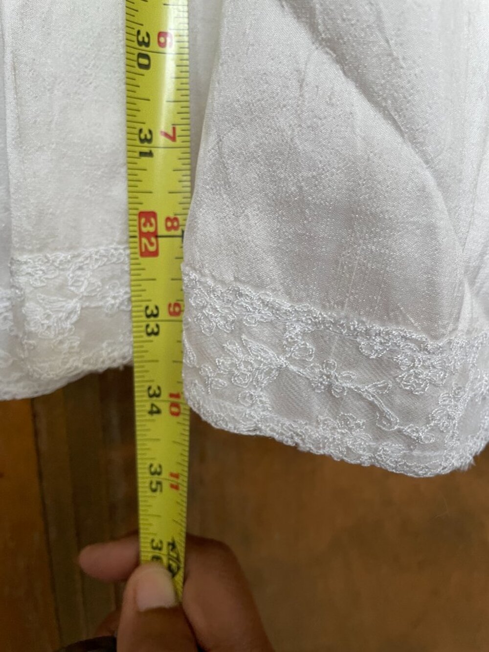 VTG 100% Pure Silk Ivory Christening Baptism Religious Orthodox Gown - Picture 16 of 16